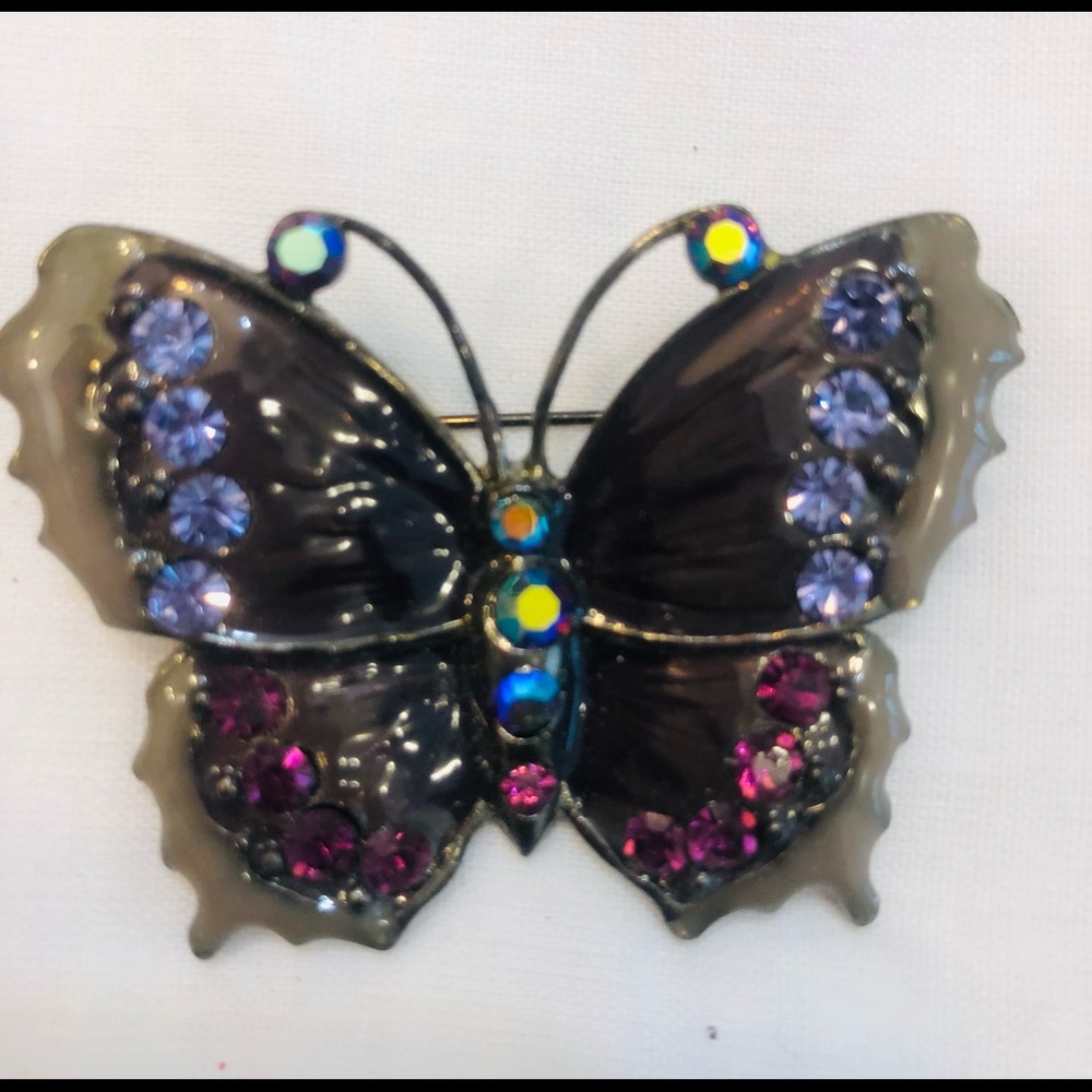 Beautiful butterfly brooch